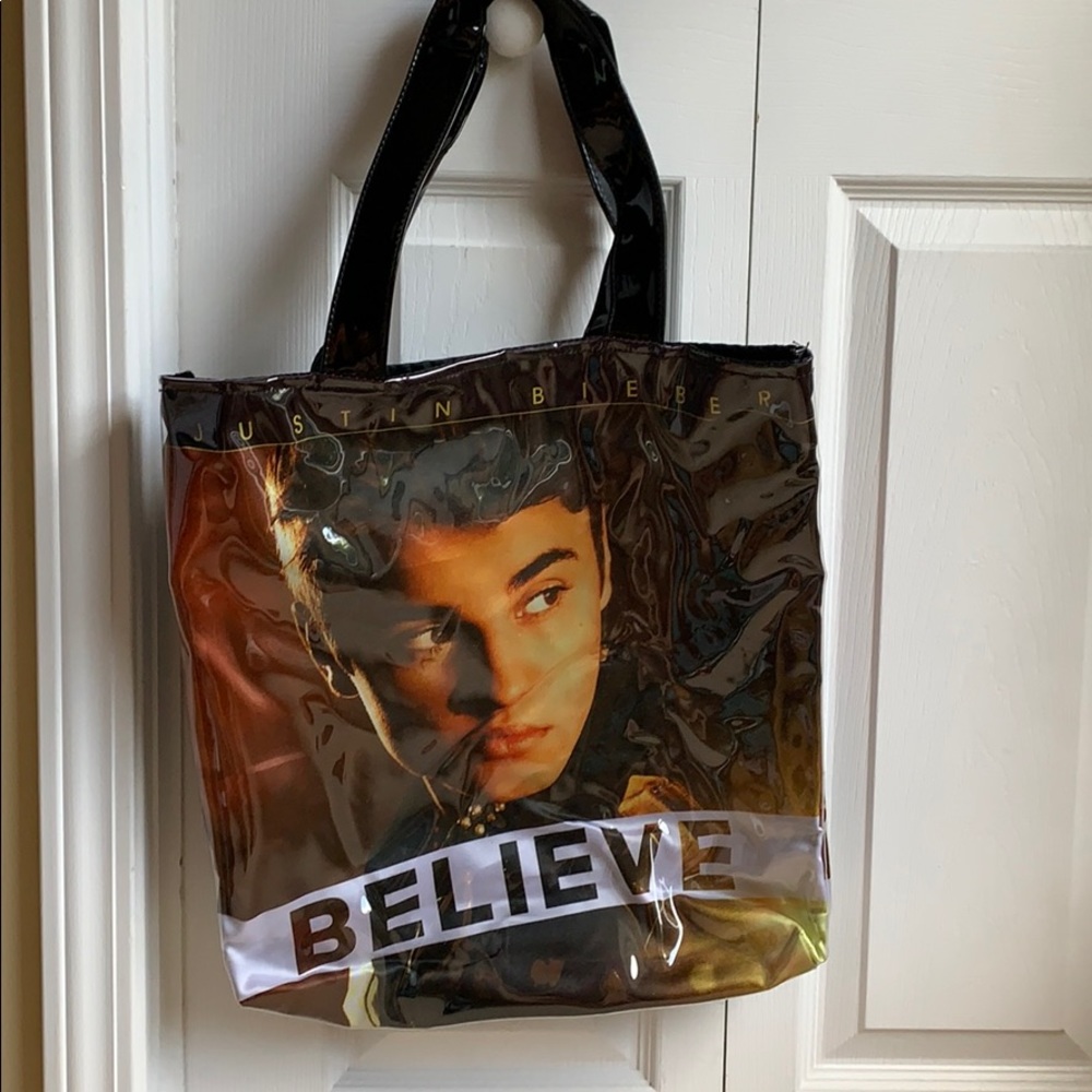 *COLLECTORS ITEM* Justin Bieber large tote